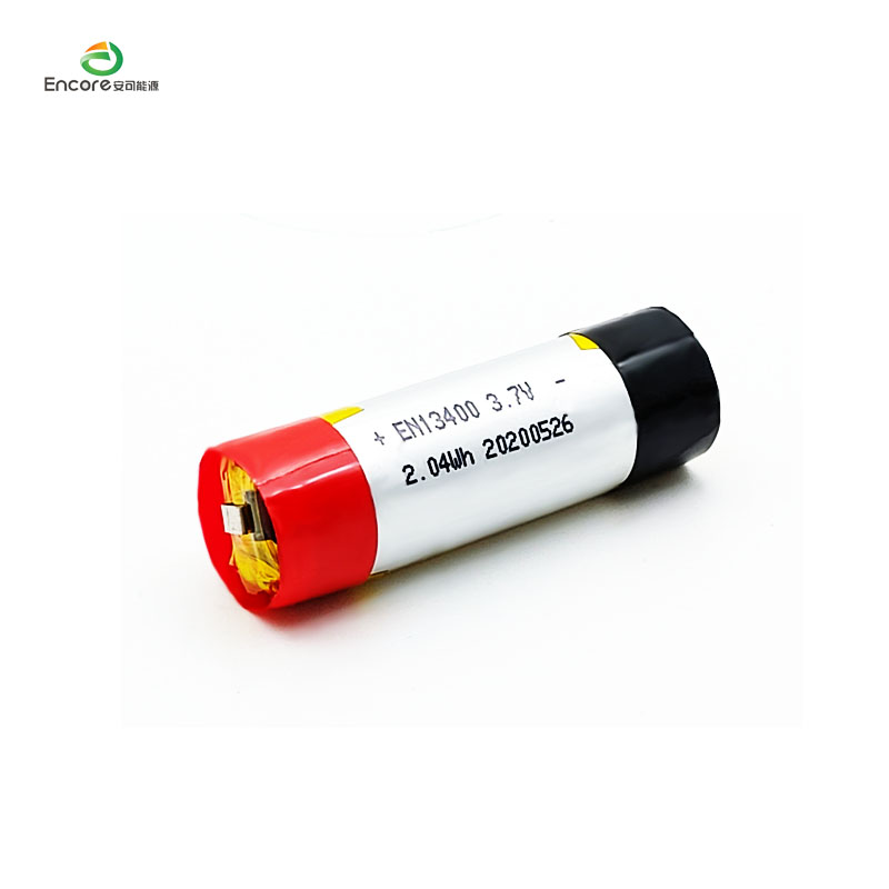 13400 بیلناکار 550mah لیپو بیٹری