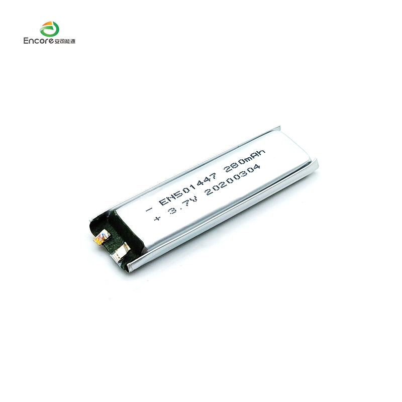 280mah 3.7v لی پولیمر لیپو بیٹری