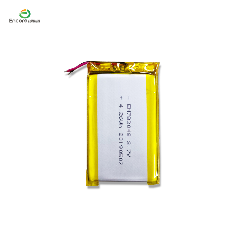 3.7v 1150mah لی پولیمر بیٹری