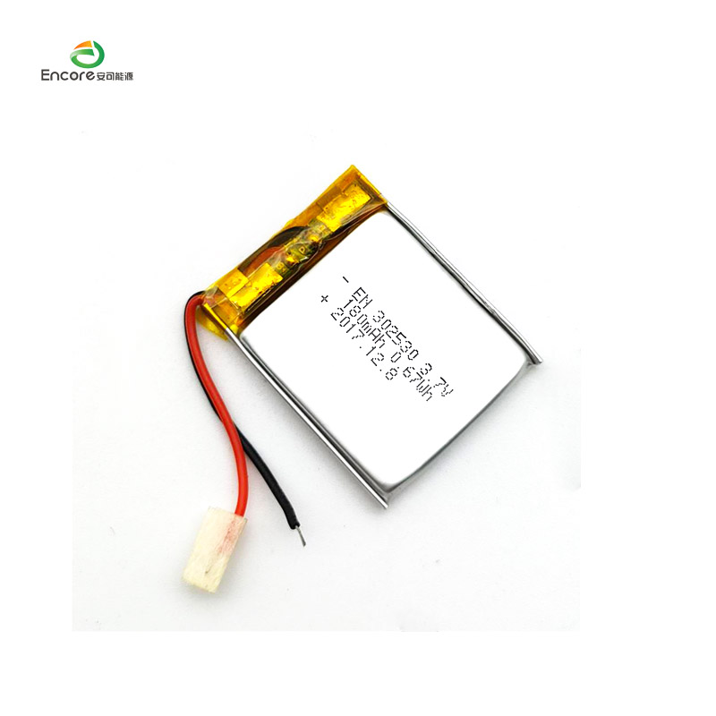 خوبصورتی کے لیے 3.7v 180mah LiPo بیٹری