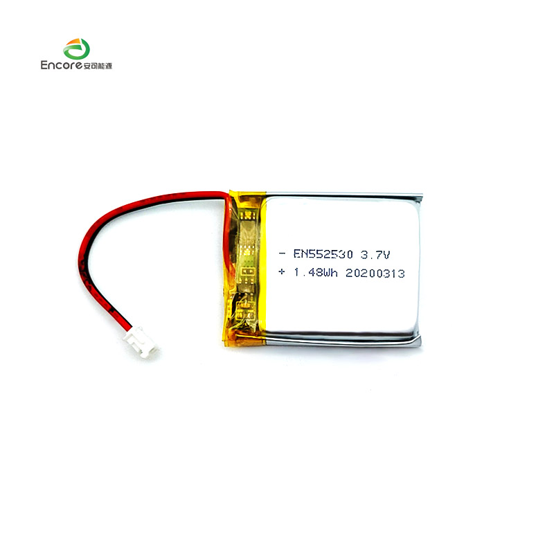 3.7v 410mah لی پولیمر بیٹری