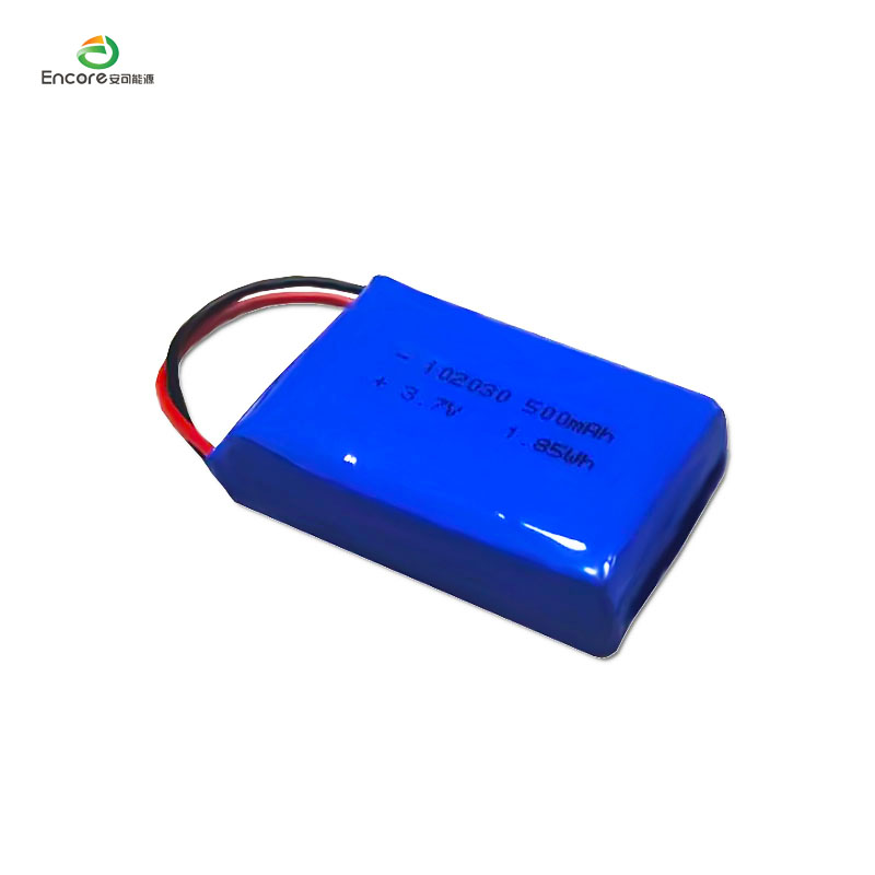 3.7v 500mah 1.85wh lipo بیٹری