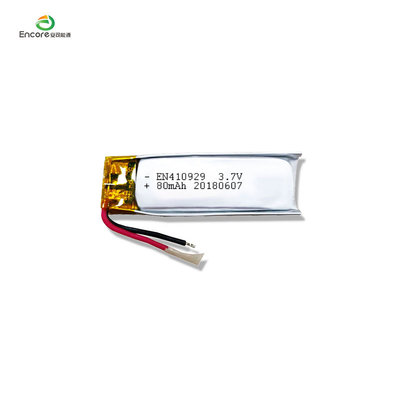 3 7v 80mah الٹرا پتلی چھوٹی بلوٹوتھ ہیڈسیٹ بیٹریاں