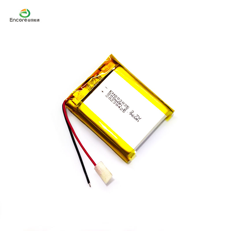 سمارٹ واچ کے لیے 3.7v لتیم آئن بیٹری 600mah