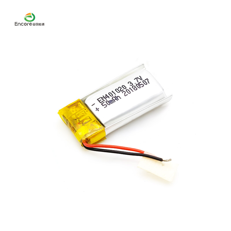 50mah الیکٹرک کھلونے لی پولیمر بیٹری