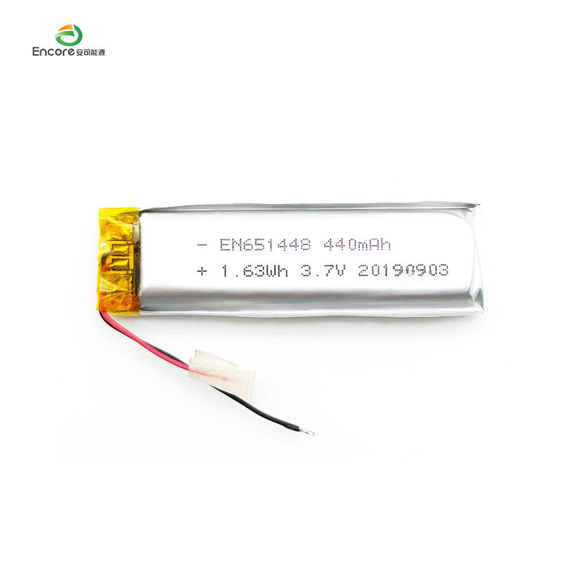 651448 450mah 3.7v لیپو بیٹری