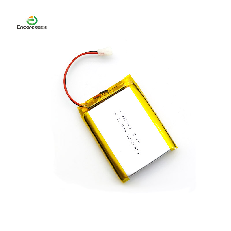 953848 2400mAh 3.7v ریچارج ایبل لیپو سیل