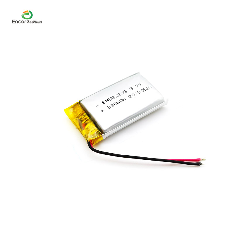 ریچارج ایبل 380mah اسمارٹ واچ بیٹری