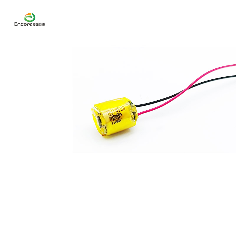 ریچارج ایبل چھوٹا سلنڈر 3.7v Lipo بیٹری